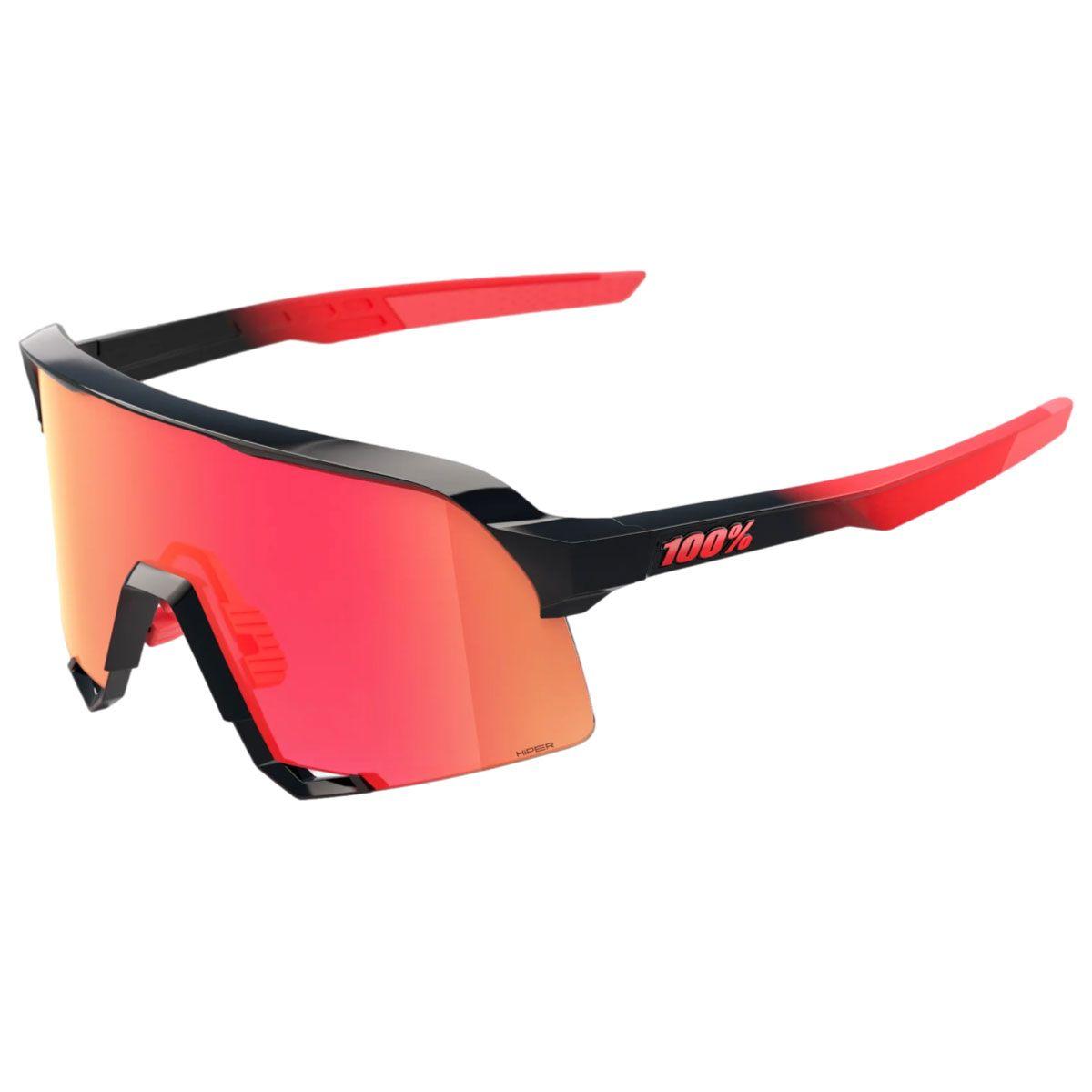 100% Limited Edition S3 Elly HiPER Red Mirror Lens Sunglasses