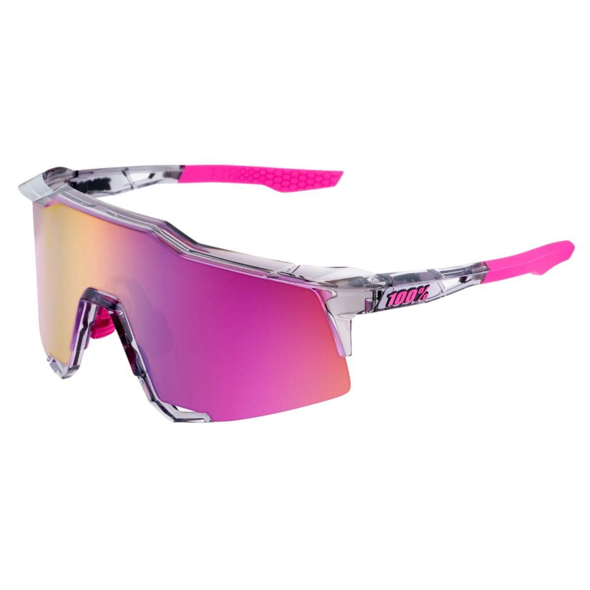 100% Speedcraft Tokyo Night Purple Multilayer Mirror Sunglasses
