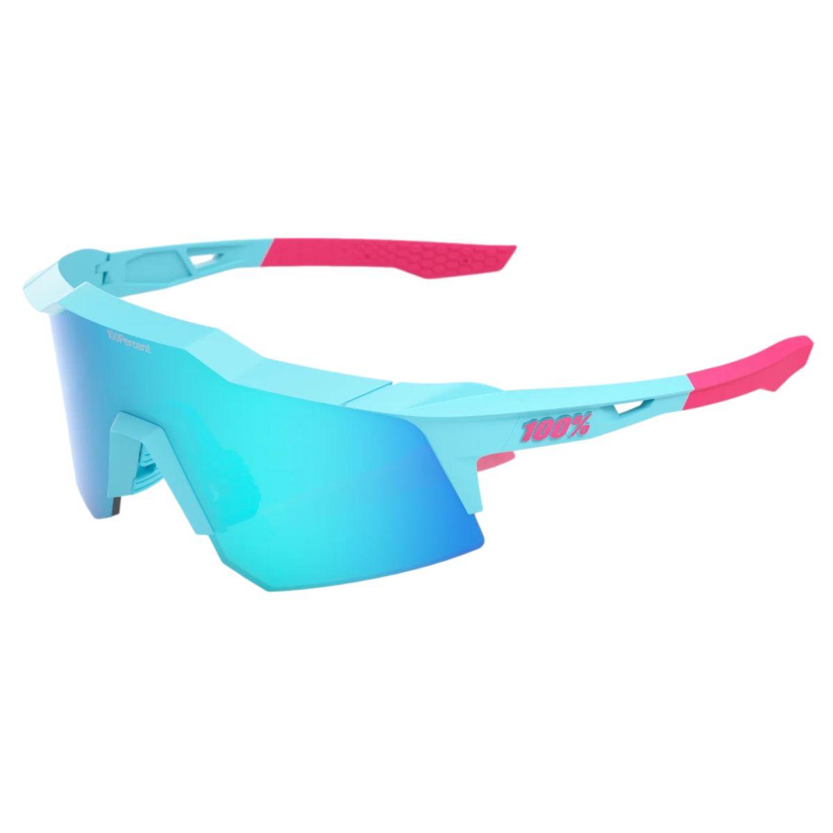 100% Limited Edition Speedcraft XS Fernando Tatis Jr. Blue Topaz Mirror Lens Sunglasses