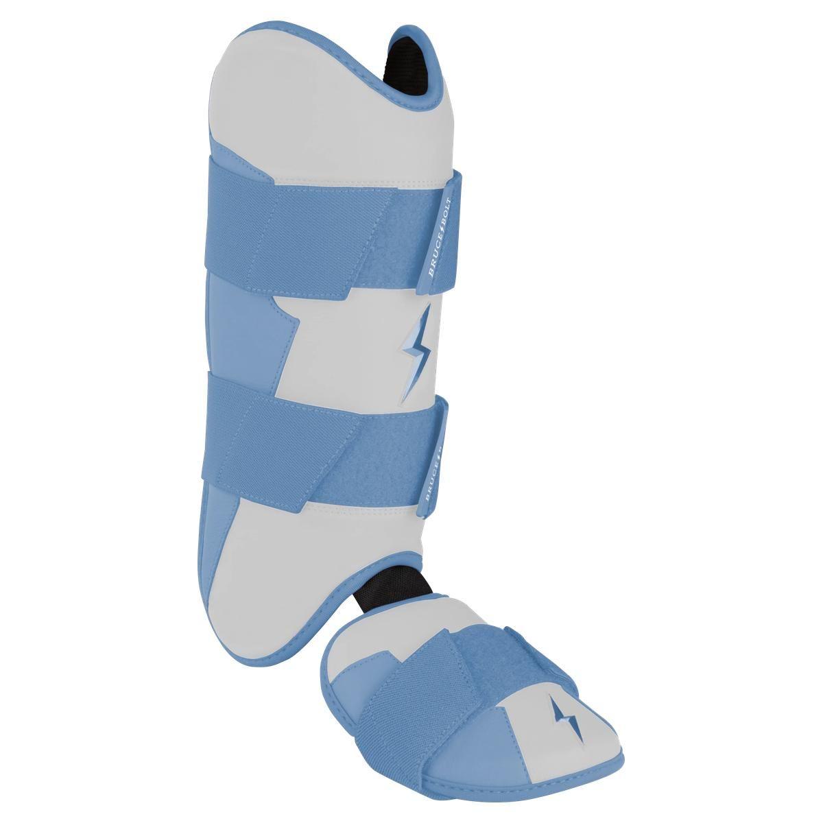 Bruce Bolt Chrome Series Youth Leg Guard baby blue