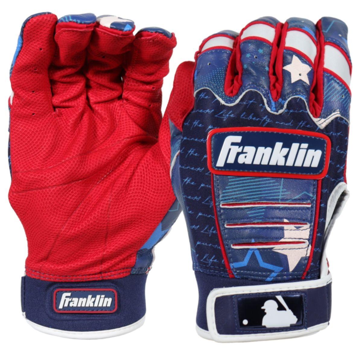 Franklin CFX USA 250 Adult Batting Gloves Hero