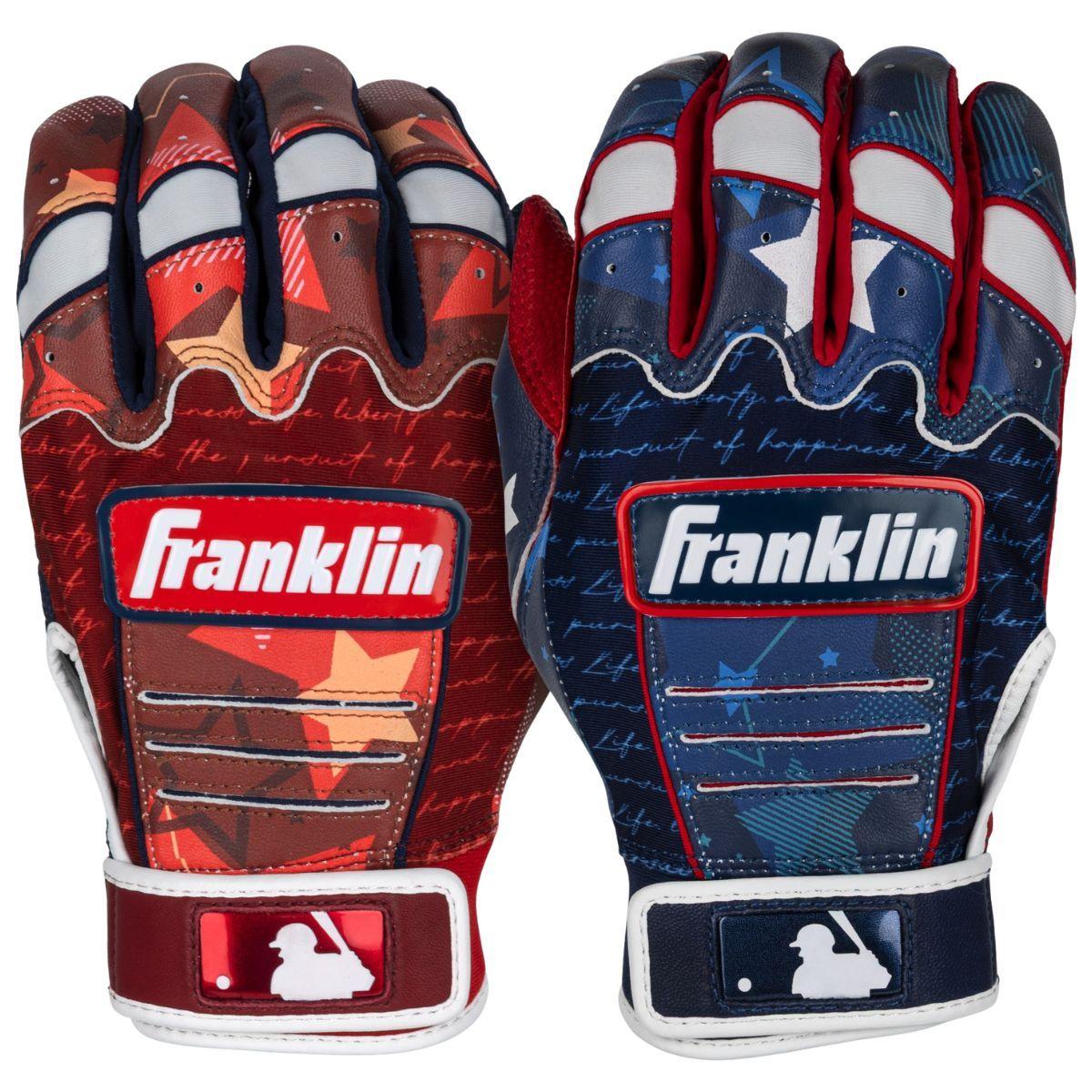 Franklin CFX USA 250 Adult Batting Gloves Hero