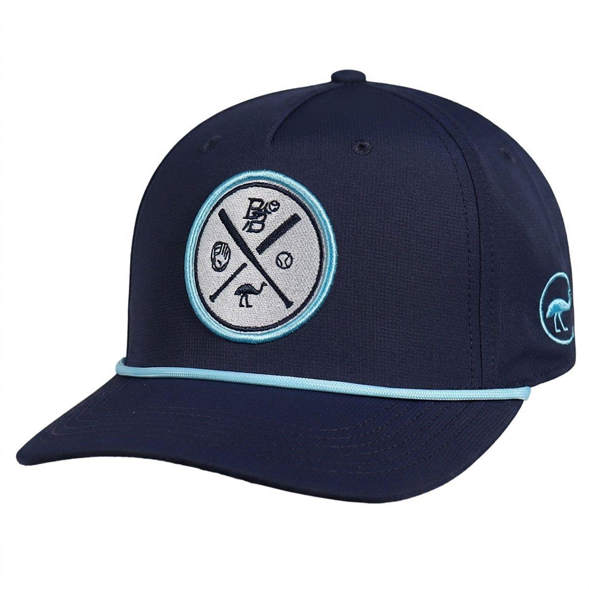 Better Baseball Emu Seal Snapback Rope Hat