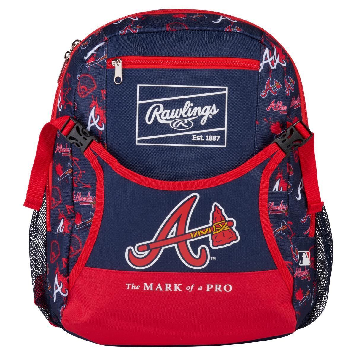 Rawlings MLB Team T-Ball Backpack atlanta braves