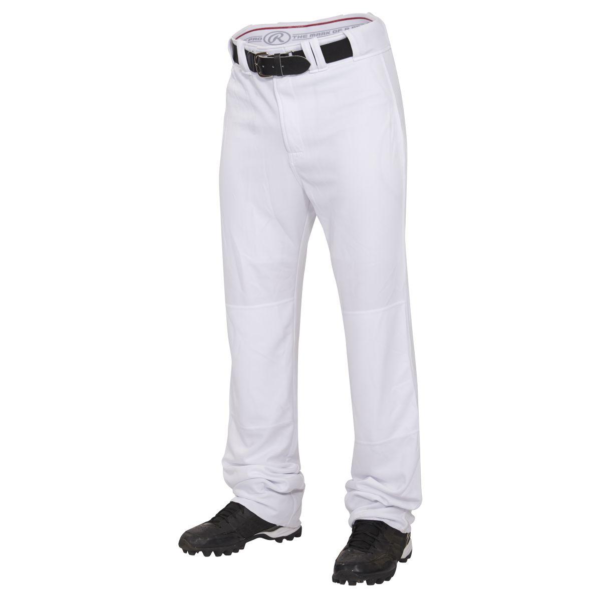 Rawlings Premium Straight Fit Adult Baseball Pants white