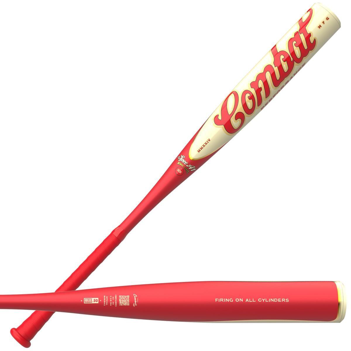 2027 Combat Spec A1 Red Rider BBCOR Baseball Bat