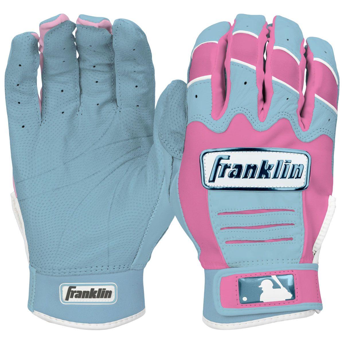 Franklin CFX Pro Custom Adult Batting Gloves cotton candy