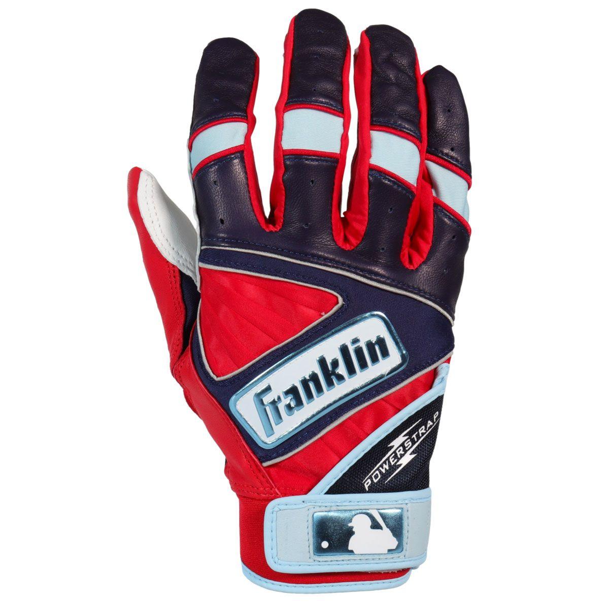 Franklin Powerstrap Custom Adult Batting Gloves | Better Baseball