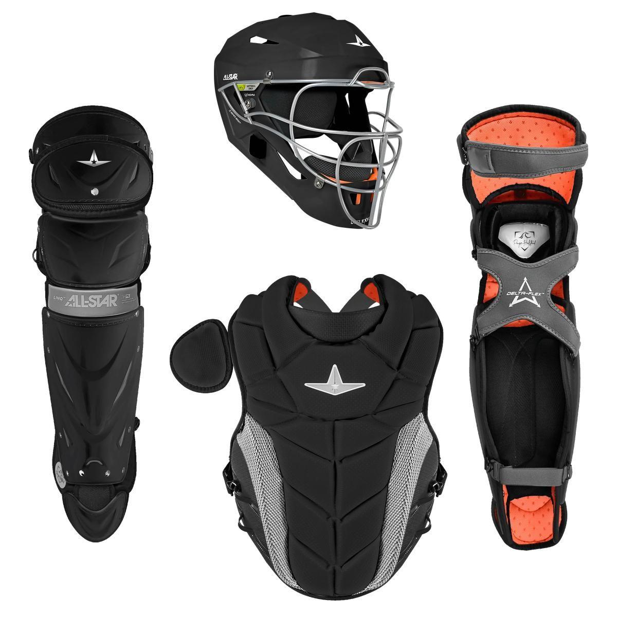 Allstar PHX LT Fastpitch Softball Catcher's Set black