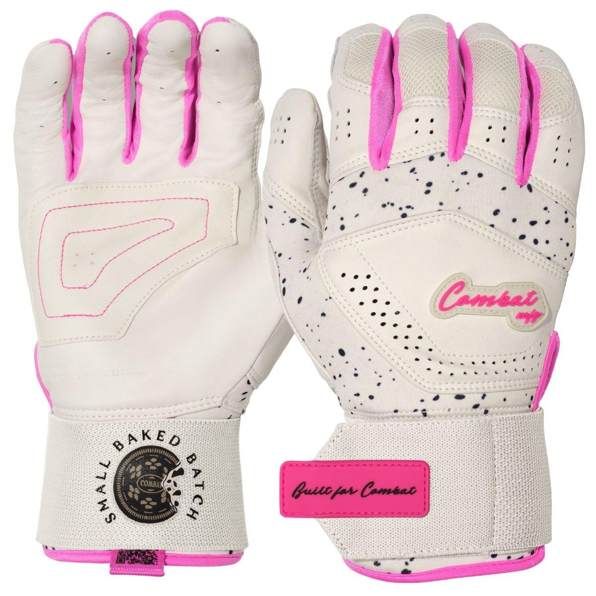 Combat MFG Cookie Jar Long Strap Batting Gloves Cream