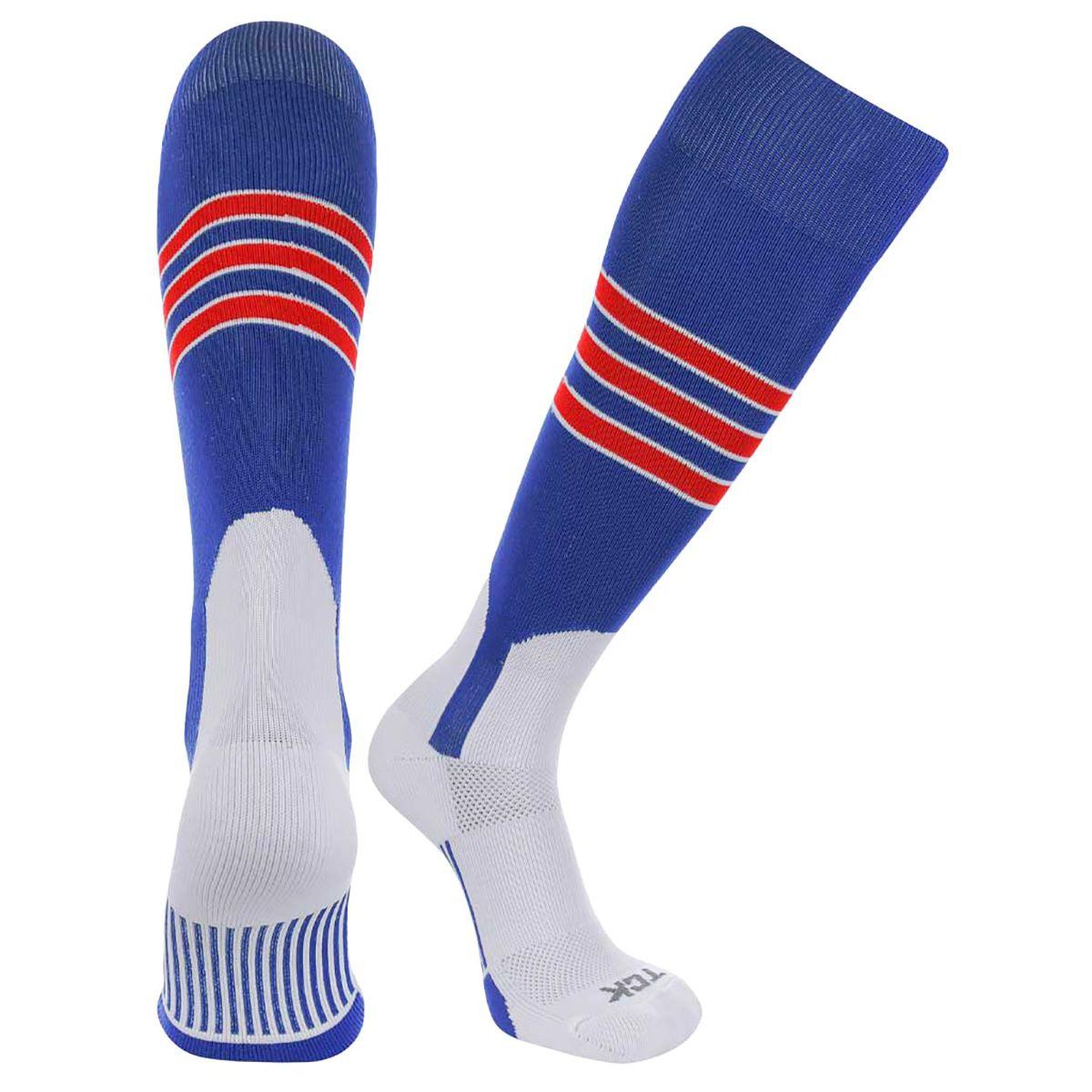 TCK Dugout Stirrup Pattern D Socks royal/red