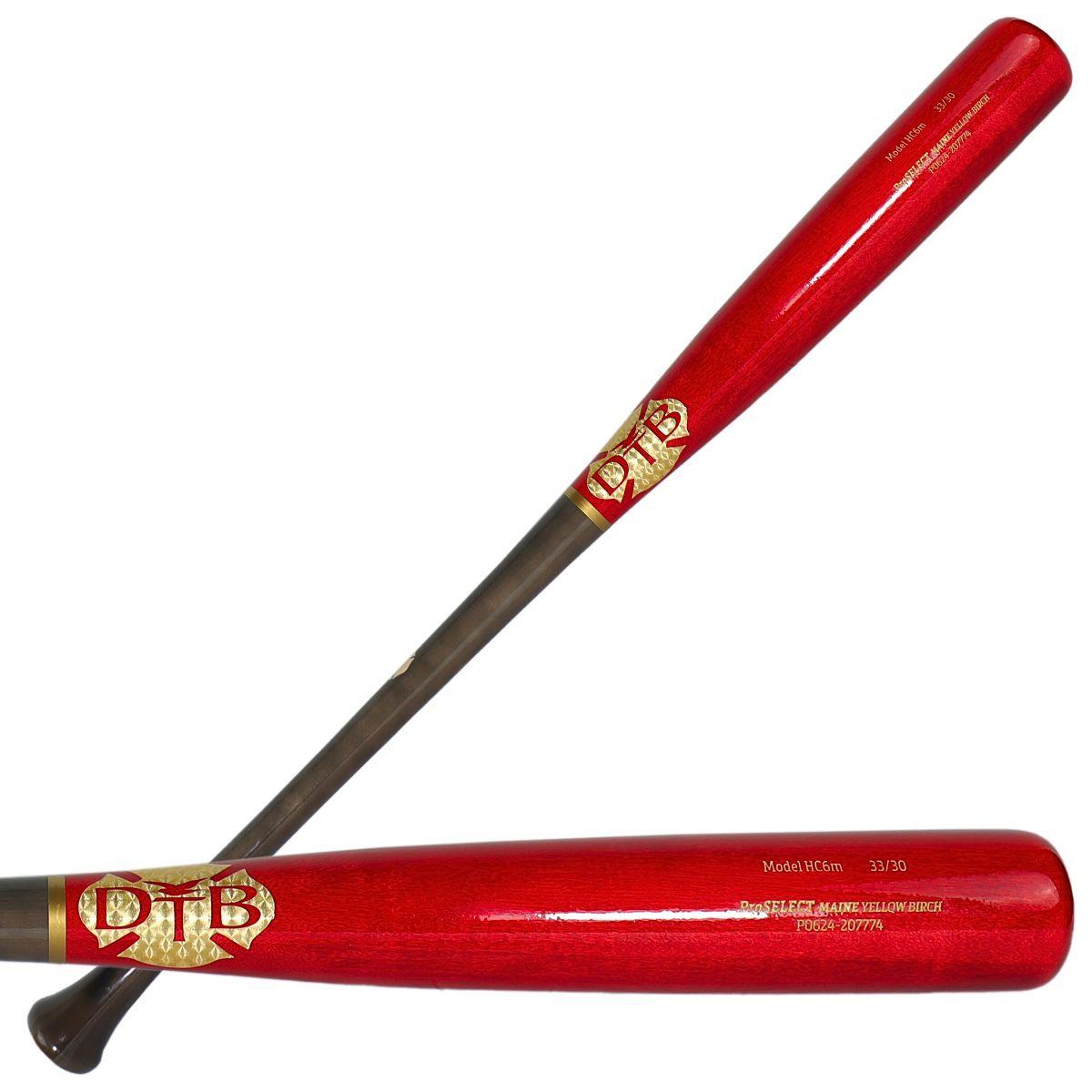 Dove tail HC6M birch wood baseball bat 