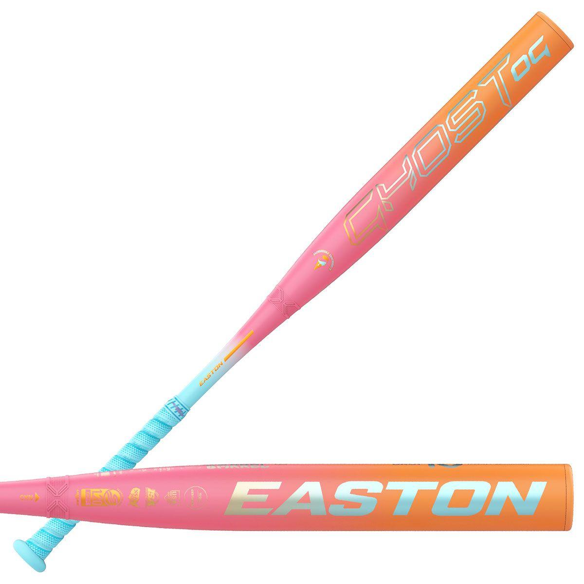 2026 Easton Ghost OG Rainbow Sherbert Drop 10 Fastpitch Softball Bat