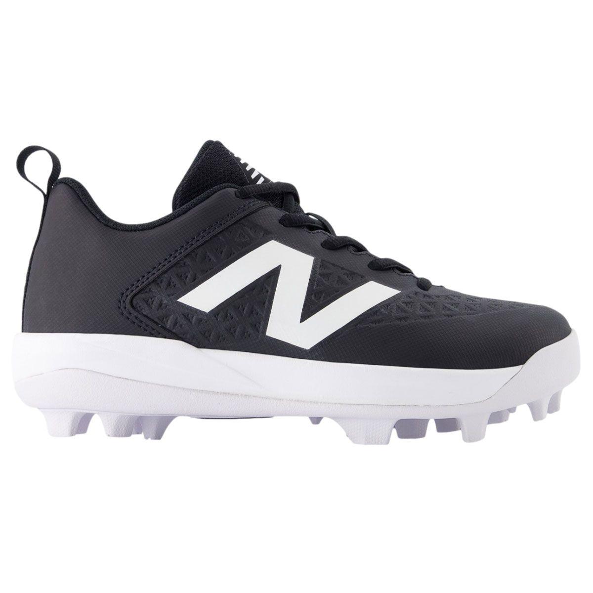 New Balance 4040v8 Black Youth Molded Cleats