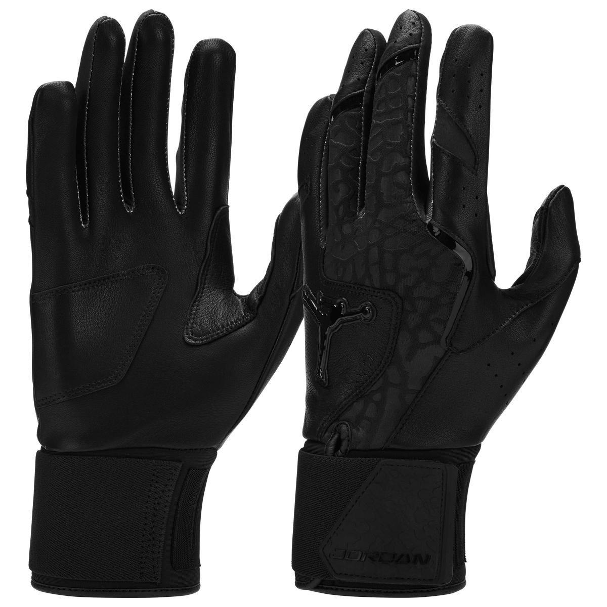 Jordan Long Cuff Adult Batting Gloves black