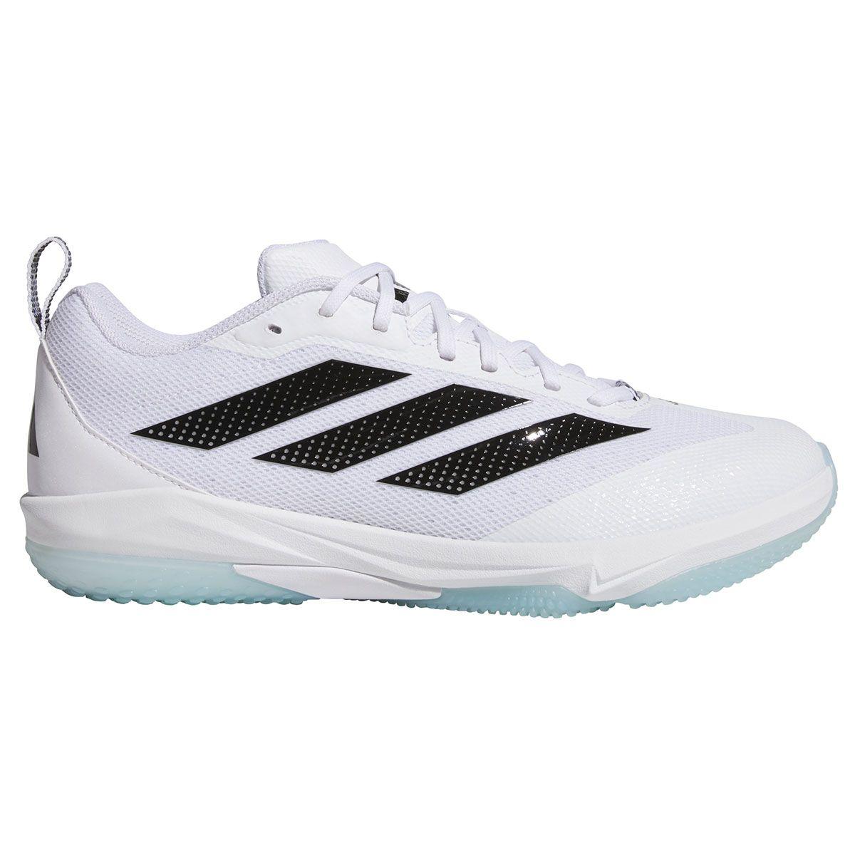adidas Adizero Impact 2.0 White/Black Turf Trainers