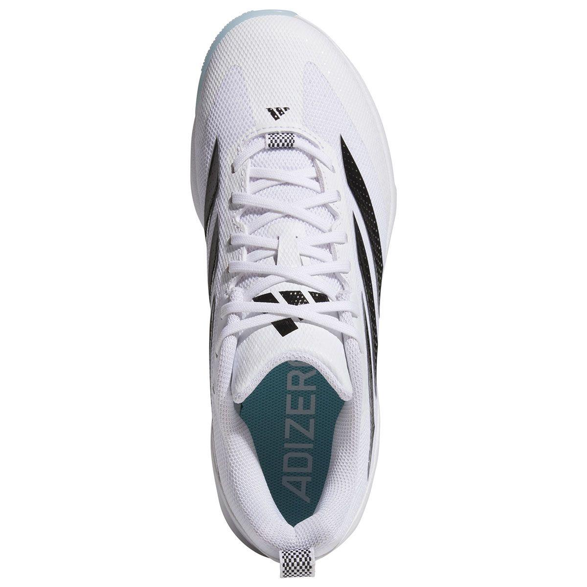 adidas Adizero Impact 2.0 White/Black Turf Trainers | Better Baseball