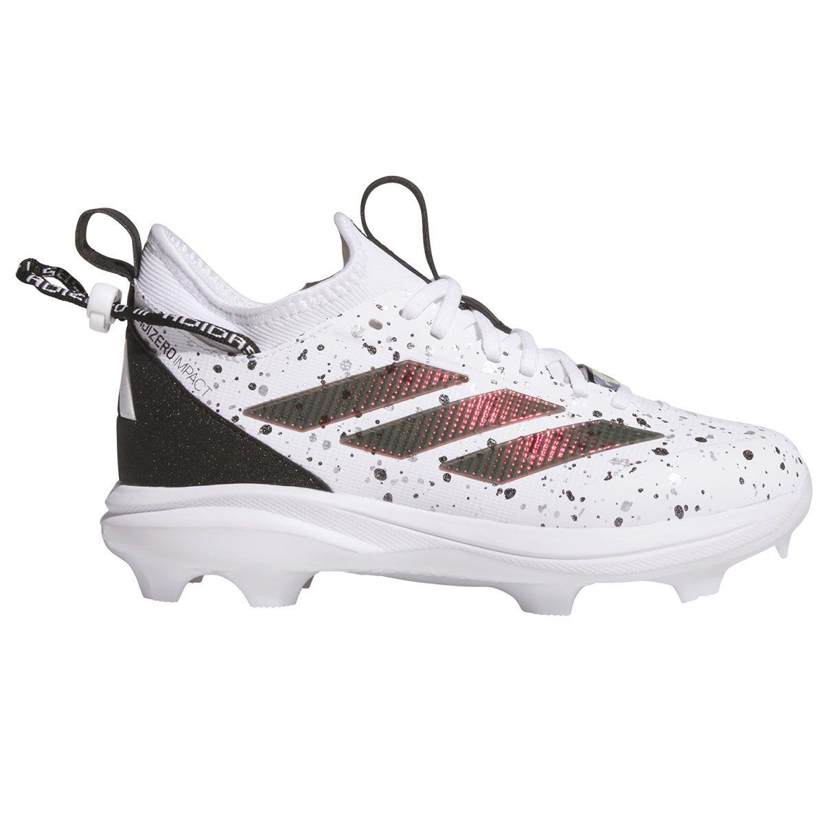 adidas Adizero Impact 2.0 Shades White/Iridescent Youth TPU Cleats