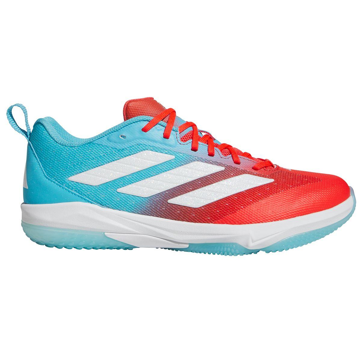 adidas Adizero Impact 2.0 Candy Blue/Red Turf Shoes