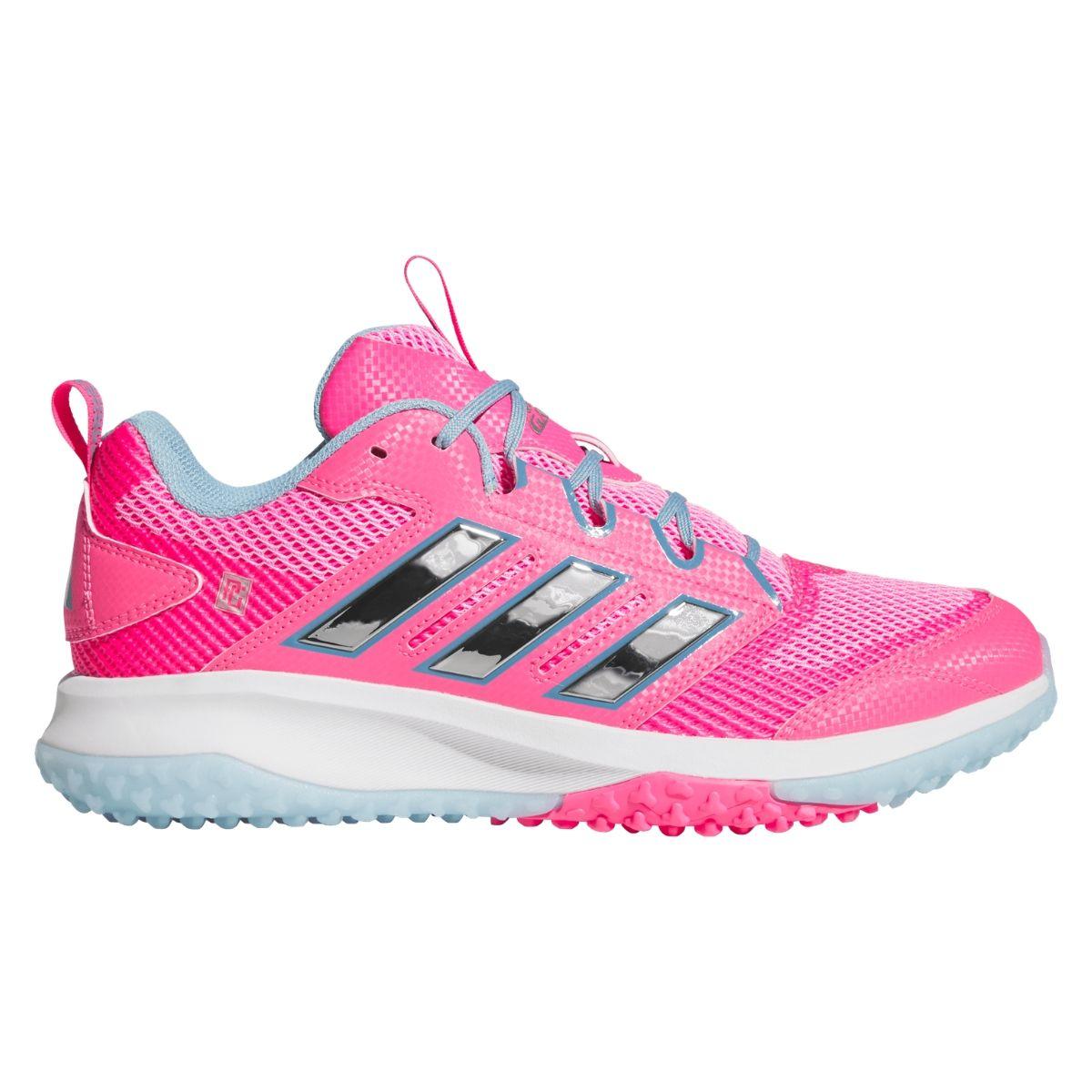 Adidas Adizero Impact Pink Turf Baseball Shoes