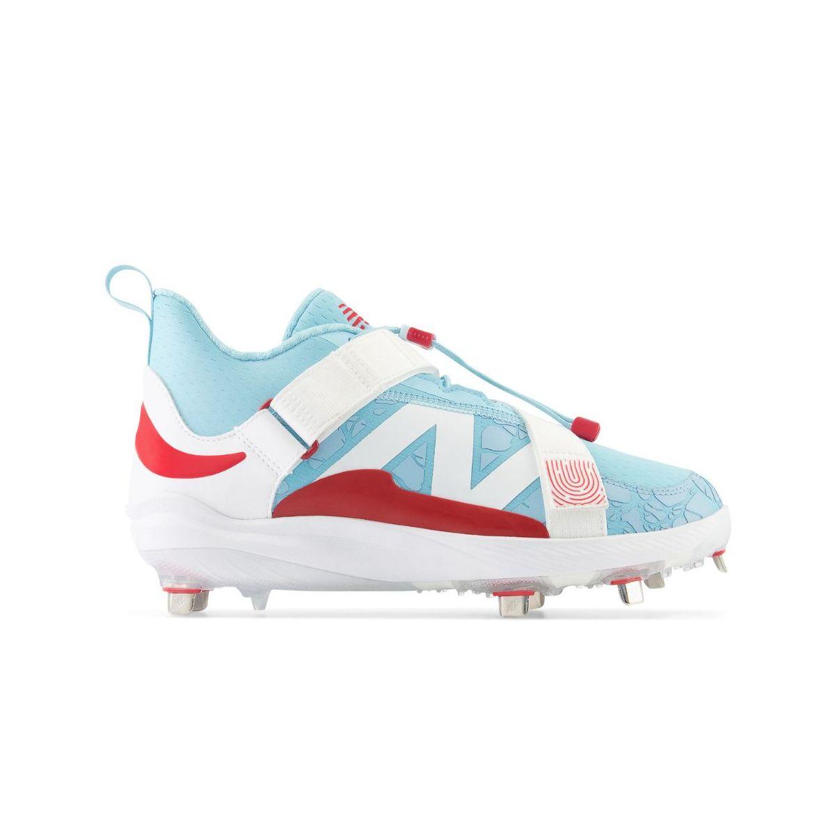 New Balance FuelCell Lindor 2 Vintage Puerto Rico Metal Cleats: LMLINDP2