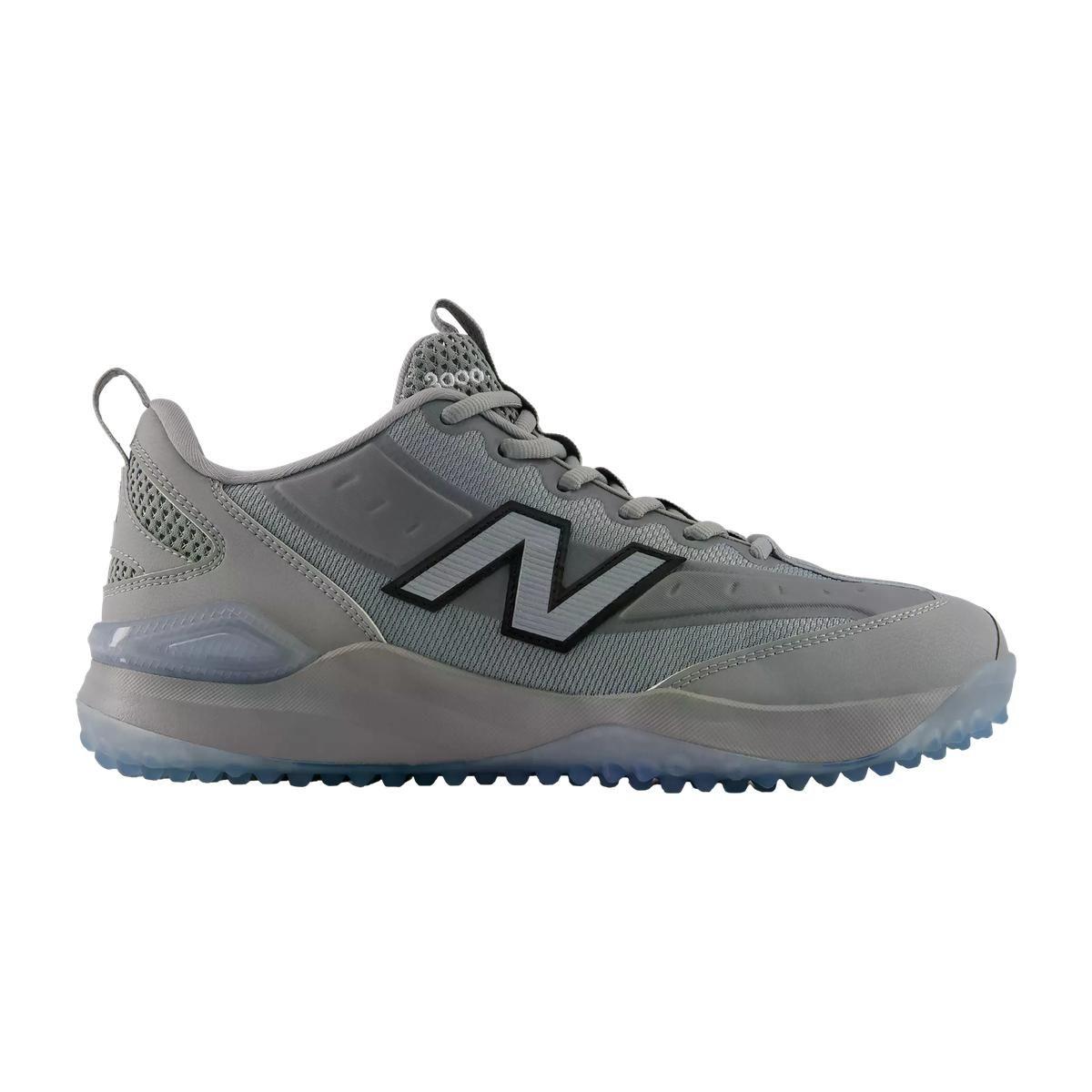 New Balance 3000v8 Team Away Grey Turf Baseball Shoes