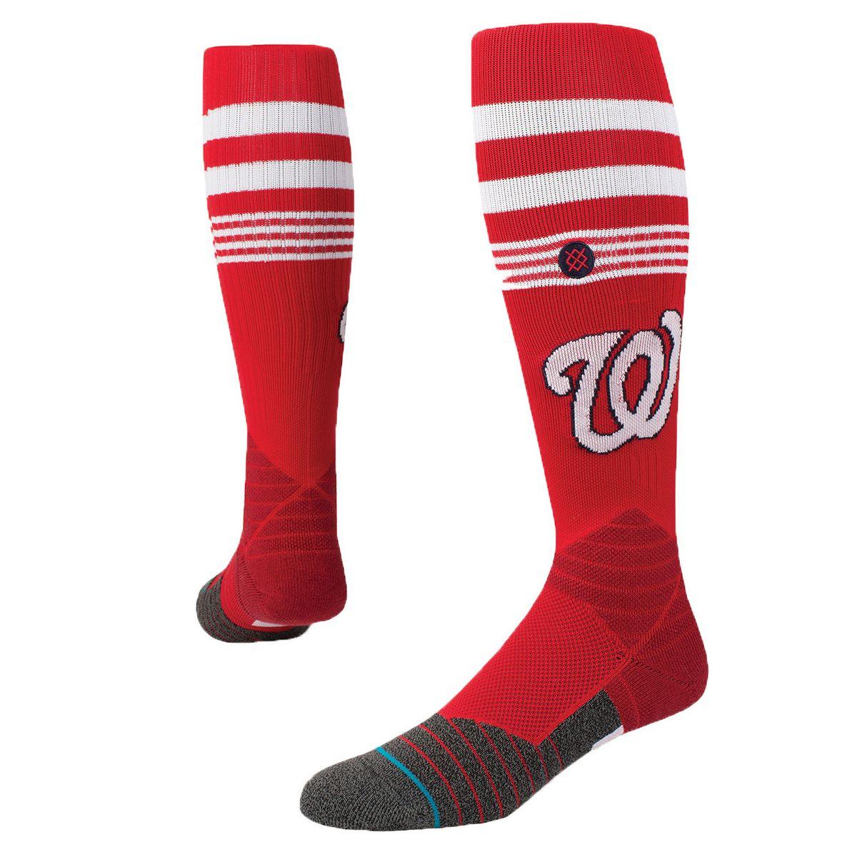 Stance MLB Washington Nationals Diamond Pro OTC Large Socks