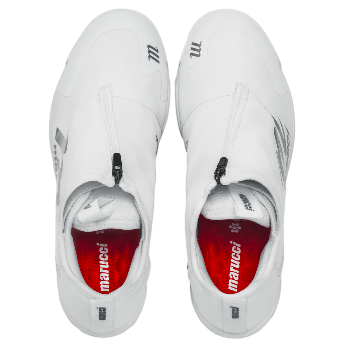 Marucci MXB Molded BOA White Cleats | Better Baseball