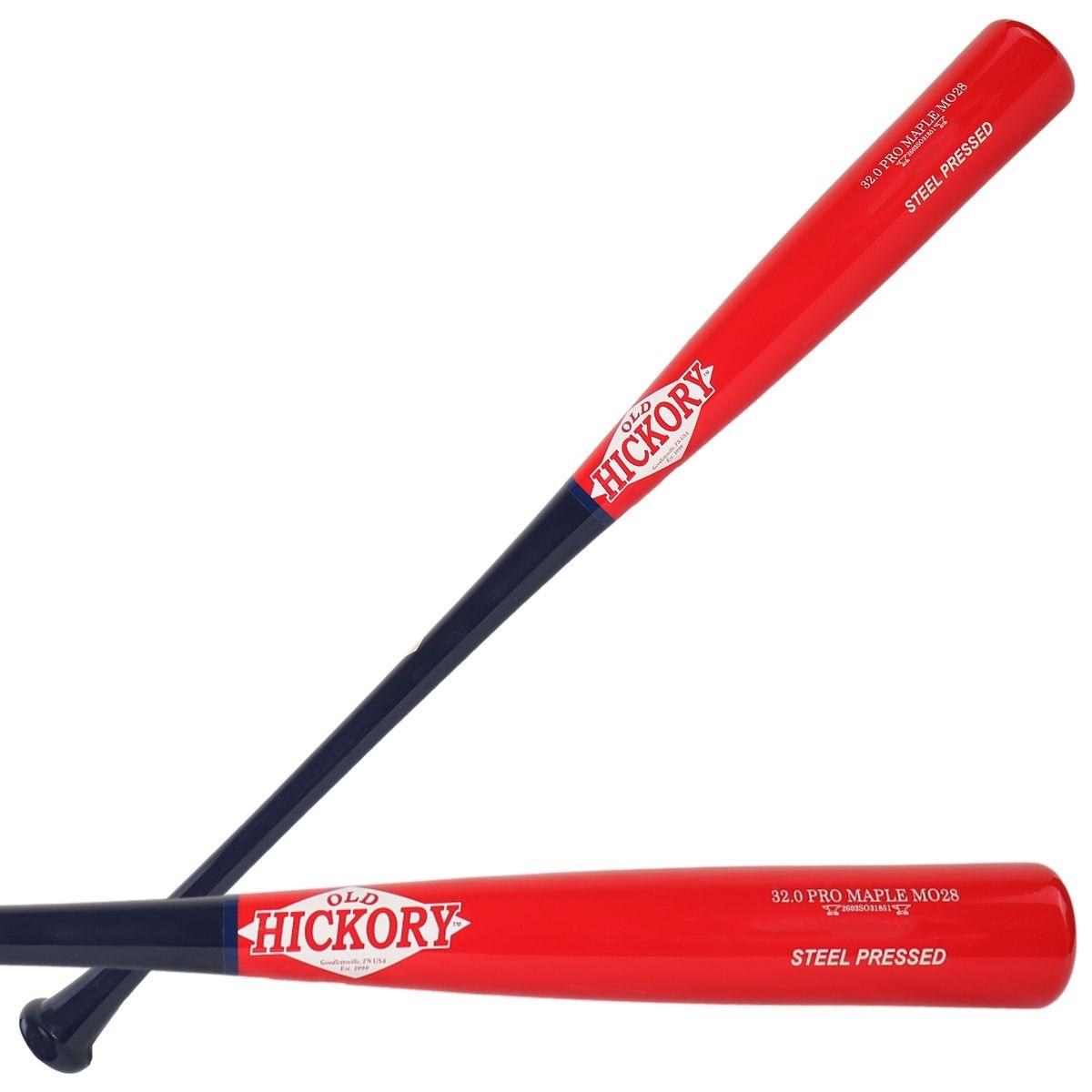 Old Hickory MO28 Matt Olson Steel Pressed Maple Wood Baseball Bat