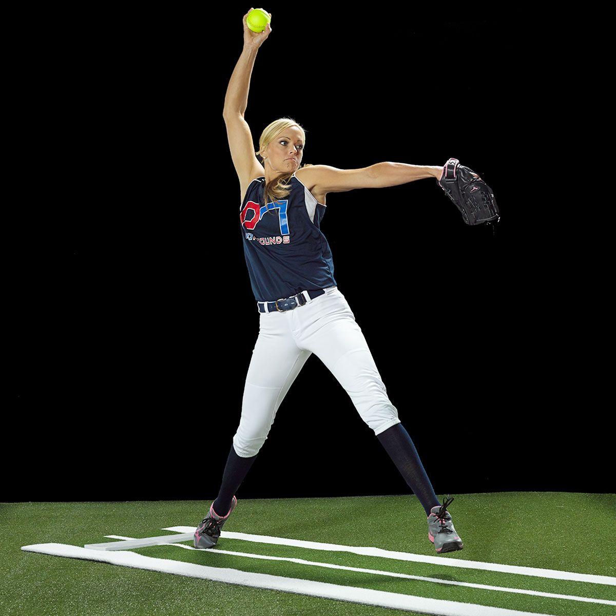 ProMounds Jennie Finch Softball Pitching Lane Pro