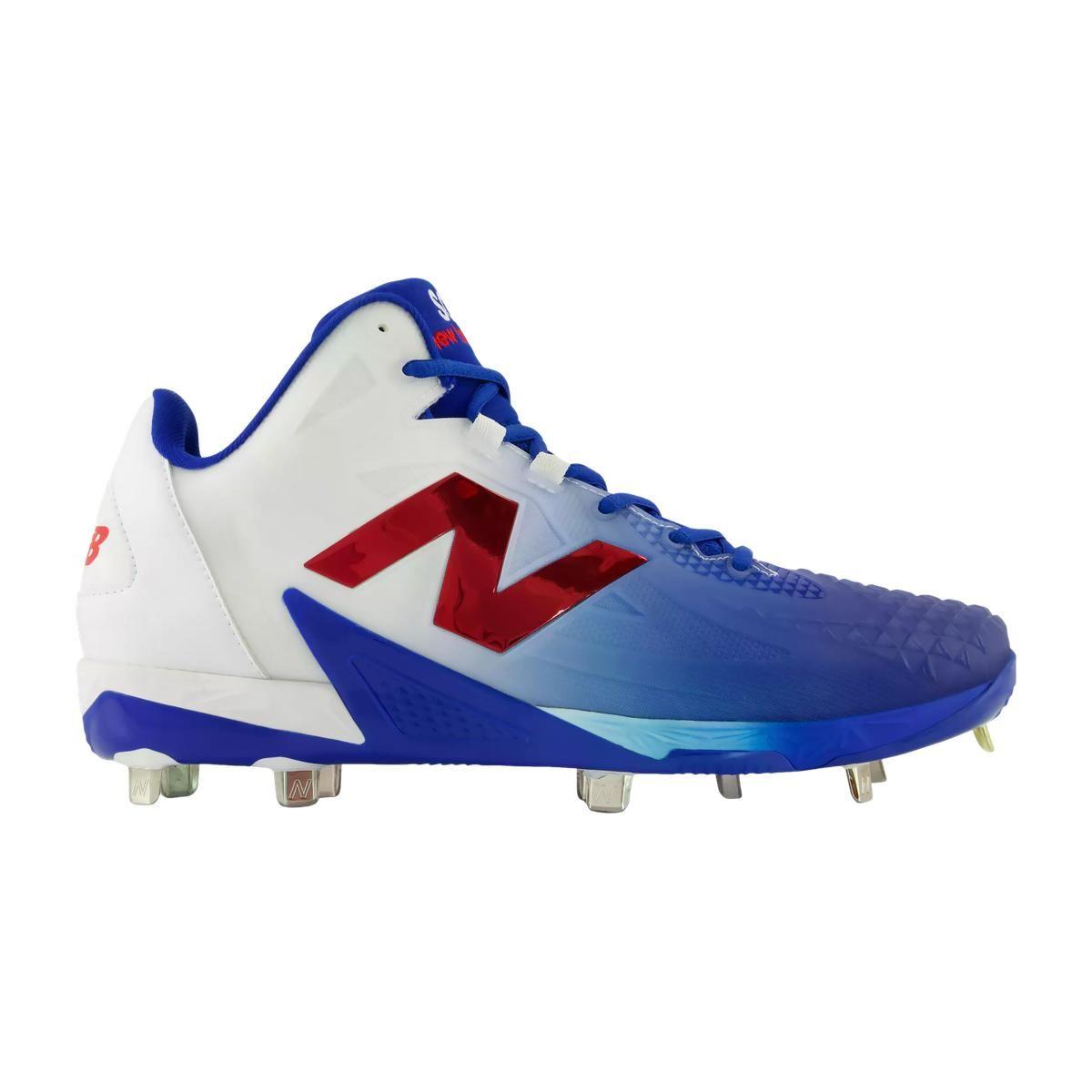 New Balance FuelCell Ohtani 1 Faded Cobalt Metal Baseball Cleats