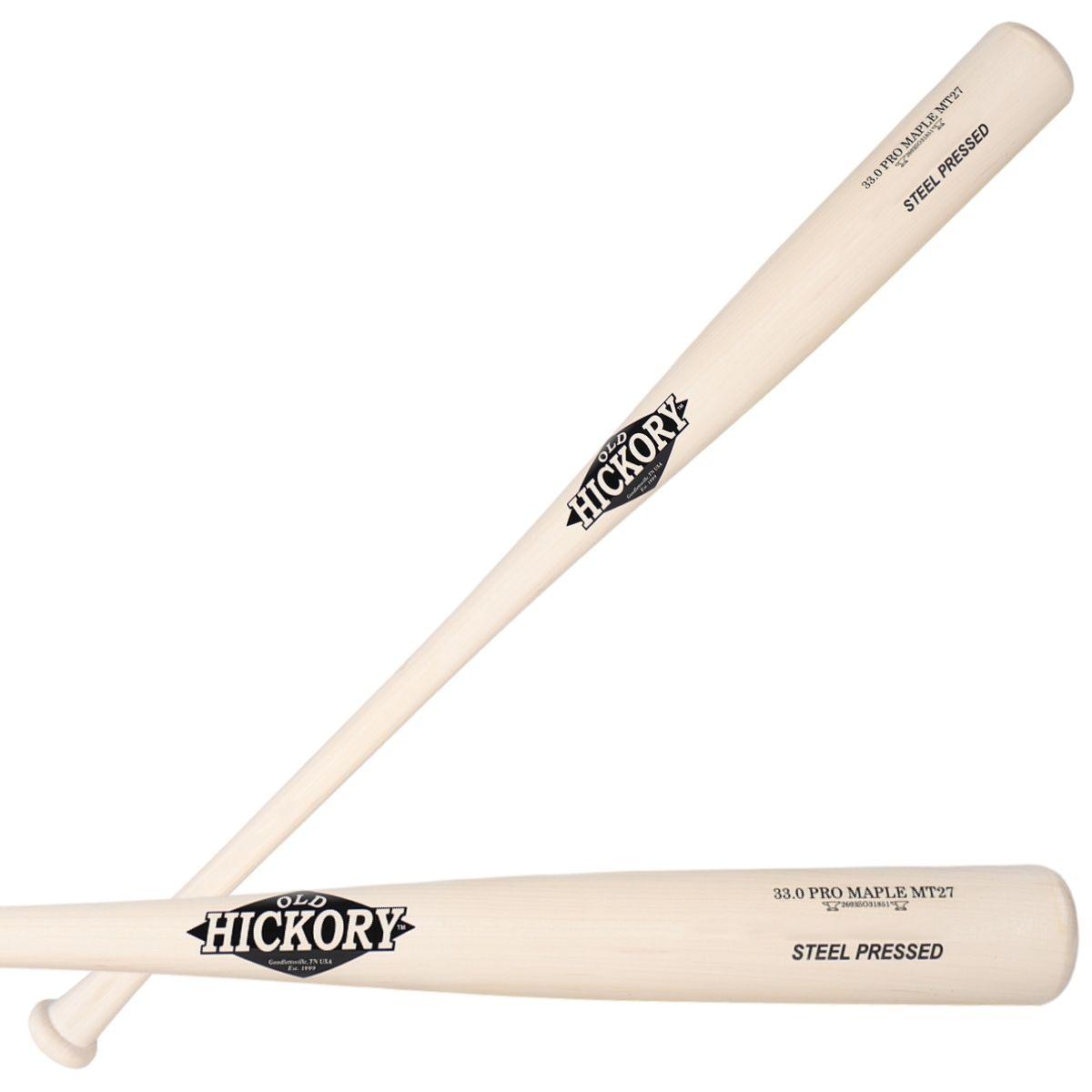 Old Hickory MT27 Mike Trout Steel Pressed Maple Wood Baseball Bat