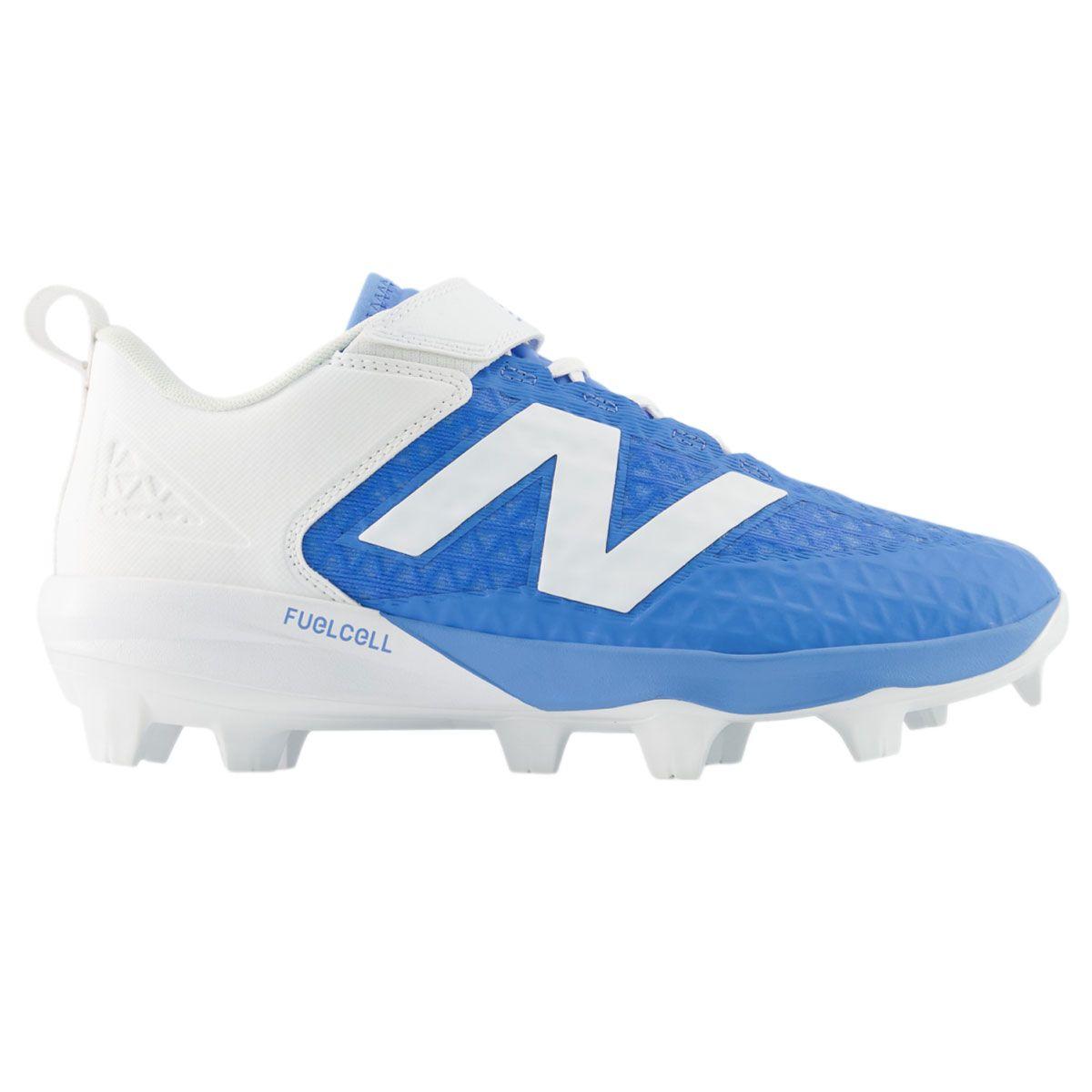 New Balance FuelCell 4040v8 Columbia/White Molded Baseball Cleats
