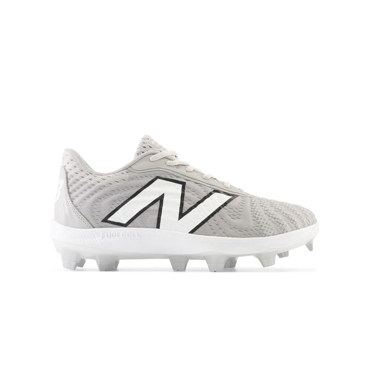 New Balance FuelCell 4040v7 Gray Molded Cleats: PL4040G7