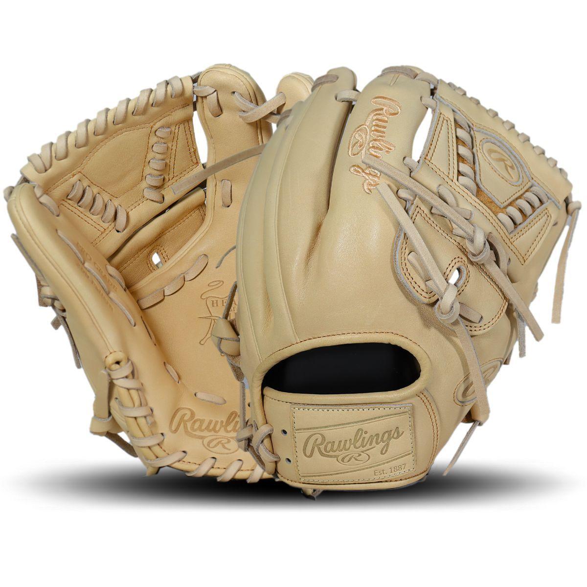 Rawlings Heart of the Hide Camel Monochrome 11.75" Pitcher's Glove