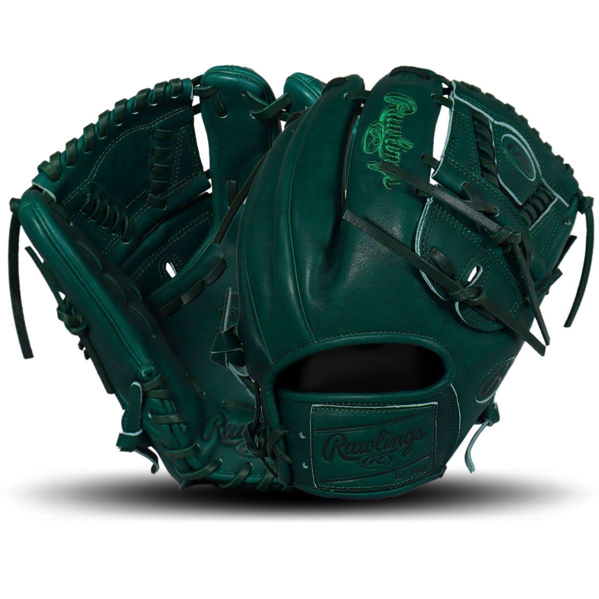Rawlings Heart of the Hide Dark Green Monochrome 11.75" Pitcher's Glove