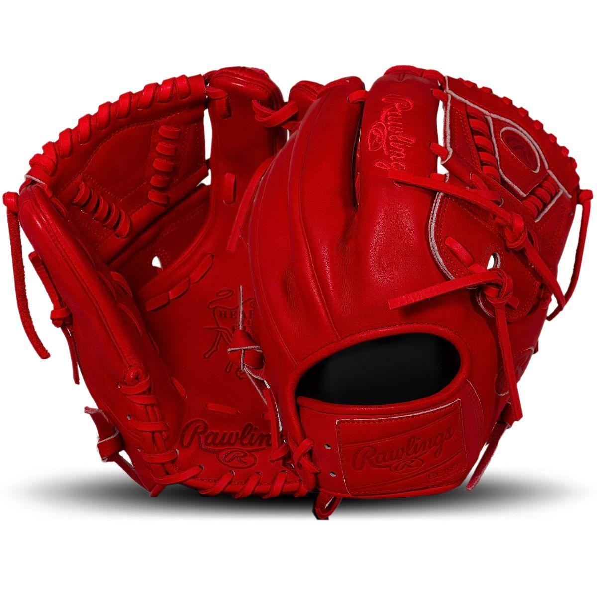 Rawlings Heart of the Hide Scarlet Monochrome 11.75" Pitcher's Glove