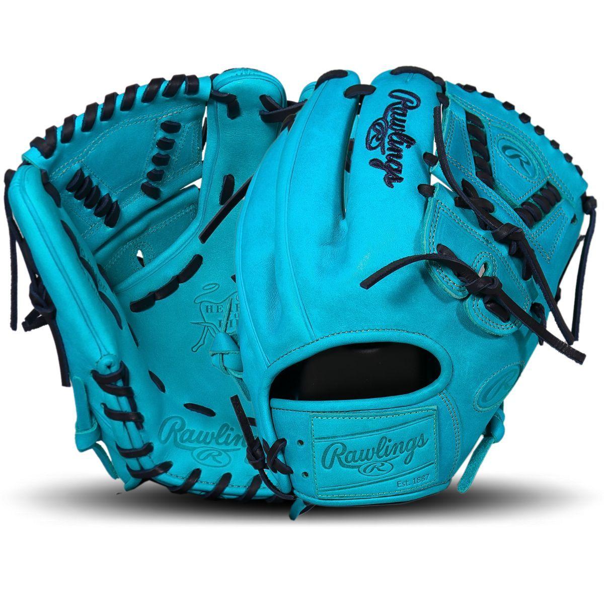 Rawlings Heart of the Hide Teal Monochrome 11.75" Pitcher's Glove