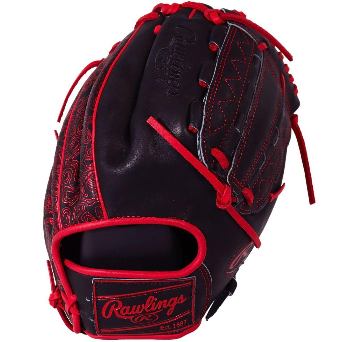 Rawlings スーパーレーダー 赤 Rawlings PRO PREFERRED JAPAN Pitcher Glove 11.75 RHT LH RedOrange