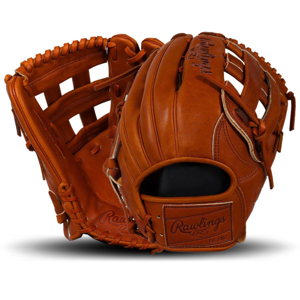 Rawlings Heart of the Hide Golden Brown Monochrome 12.75" Outfield Glove
