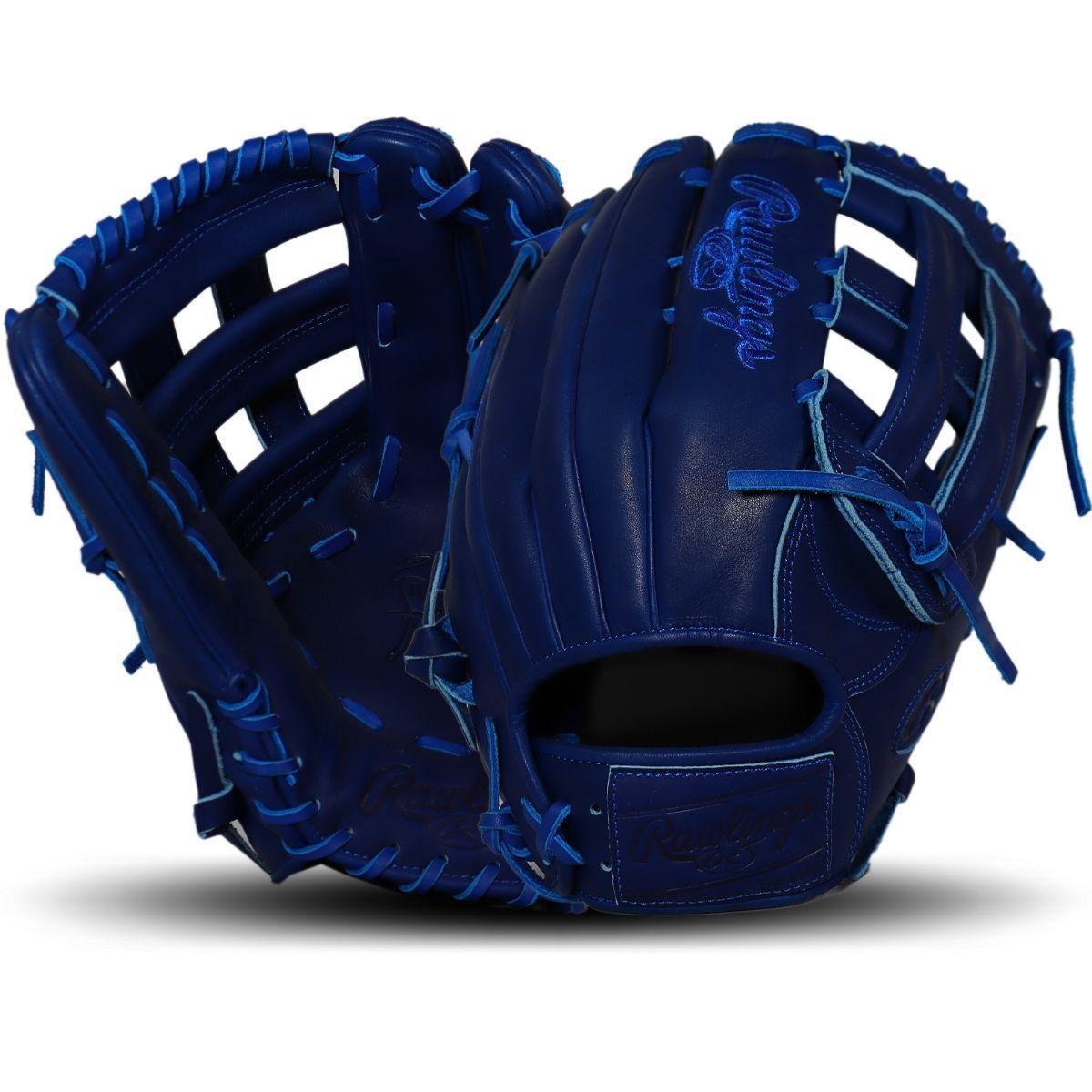 Rawlings Heart of the Hide Royal Blue Monochrome 12.75" Outfield Glove
