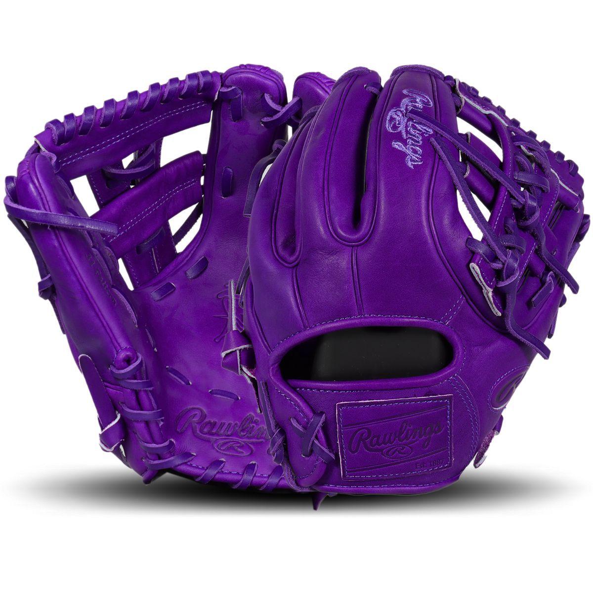 Rawlings Heart of the Hide PRO314 Purple Monochrome 11.5" Infield Glove