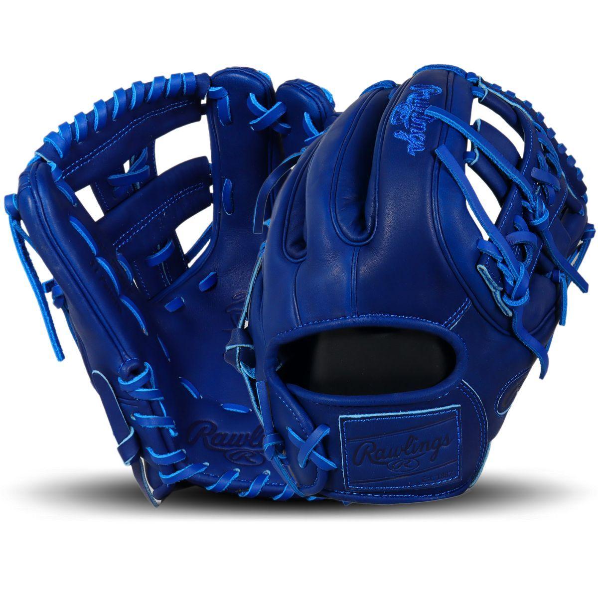 Rawlings Heart of the Hide PRO314 Royal Blue Monochrome 11.5" Infield Glove