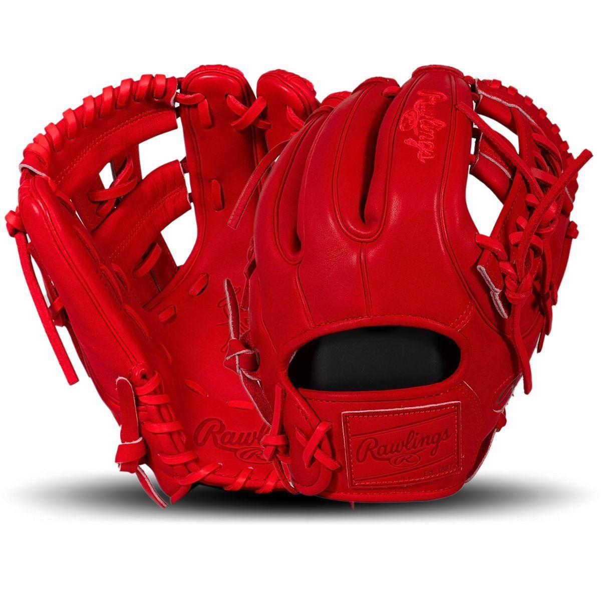 Rawlings Heart of the Hide PRO314 Scarlet Monochrome 11.5" Infield Glove