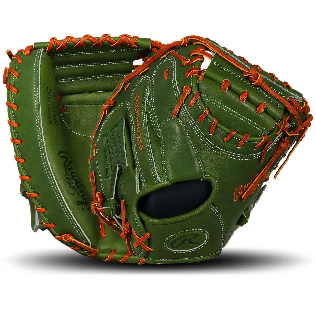 Rawlings Heart of the Hide Military Green Monochrome 33" Catcher's Mitt