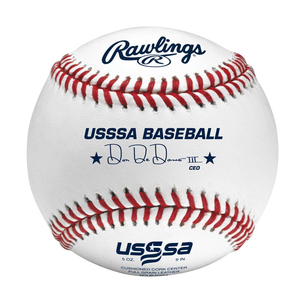 Rawlings One-Dozen USSSA Tournament Grade Baseballs