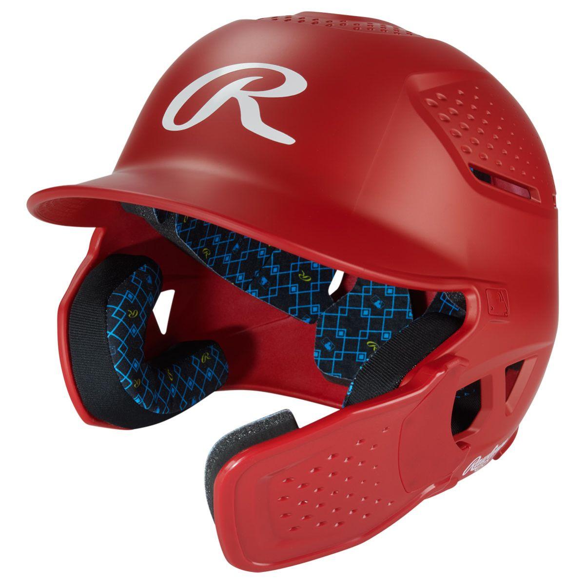 Rawlings RX2 Reverse Adult Batting Helmet red