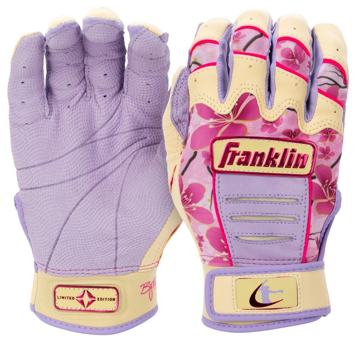 Franklin CFX Pro FP Baylee Klinger Cherry Blossom Adult Batting Gloves