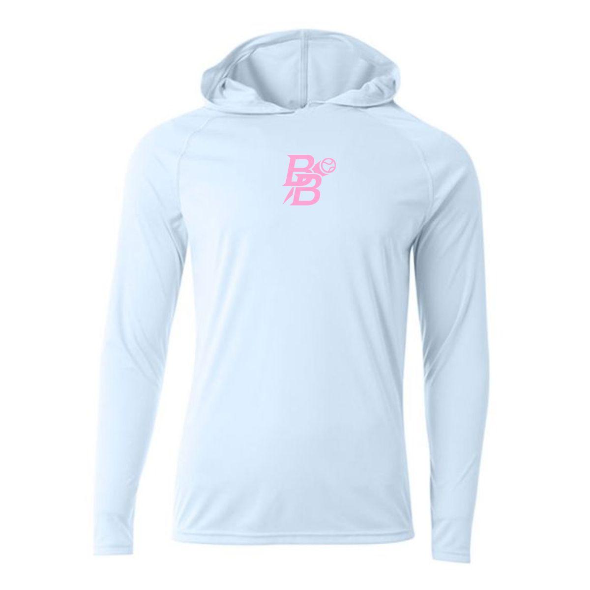 Speedster Pastel Blue With BB Long Sleeve Hoodie