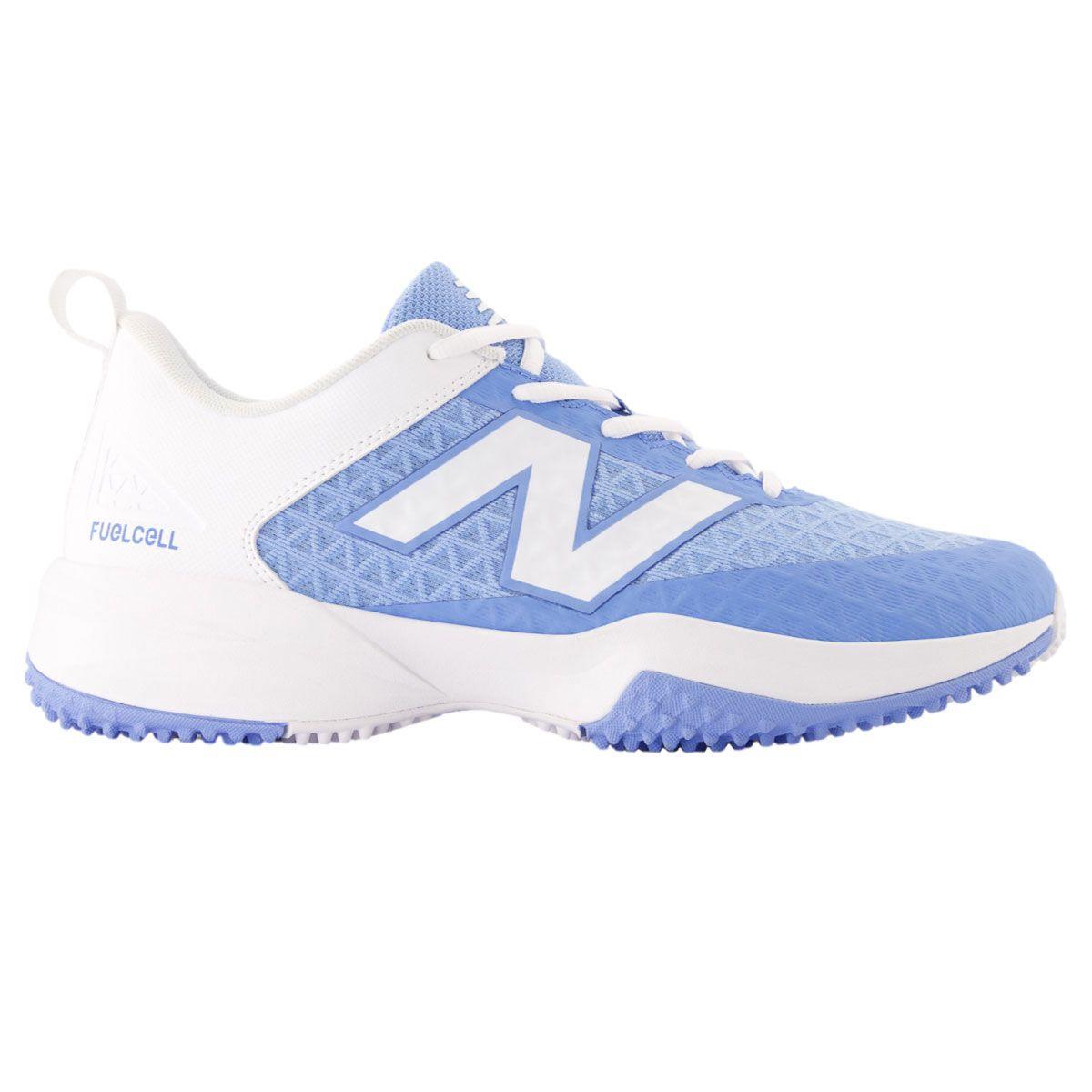 New Balance FuelCell 4040v8 Columbia/White Turf Baseball Shoes